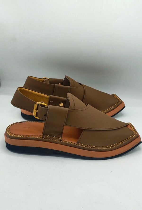 Kaptaan Zalmi New Mustard Chappal - Image 2